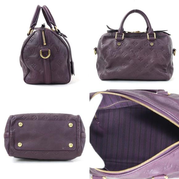 Louis Vuitton LOUIS VUITTON Handbag Shoulder Bag 2Way Monogram Implant Speedy... - Picture 2 of 5